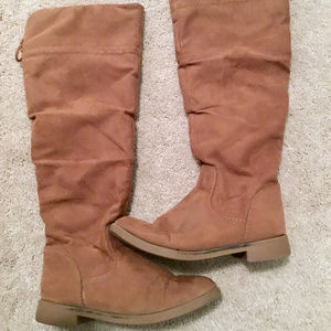 The Children's Place knee high brown boots